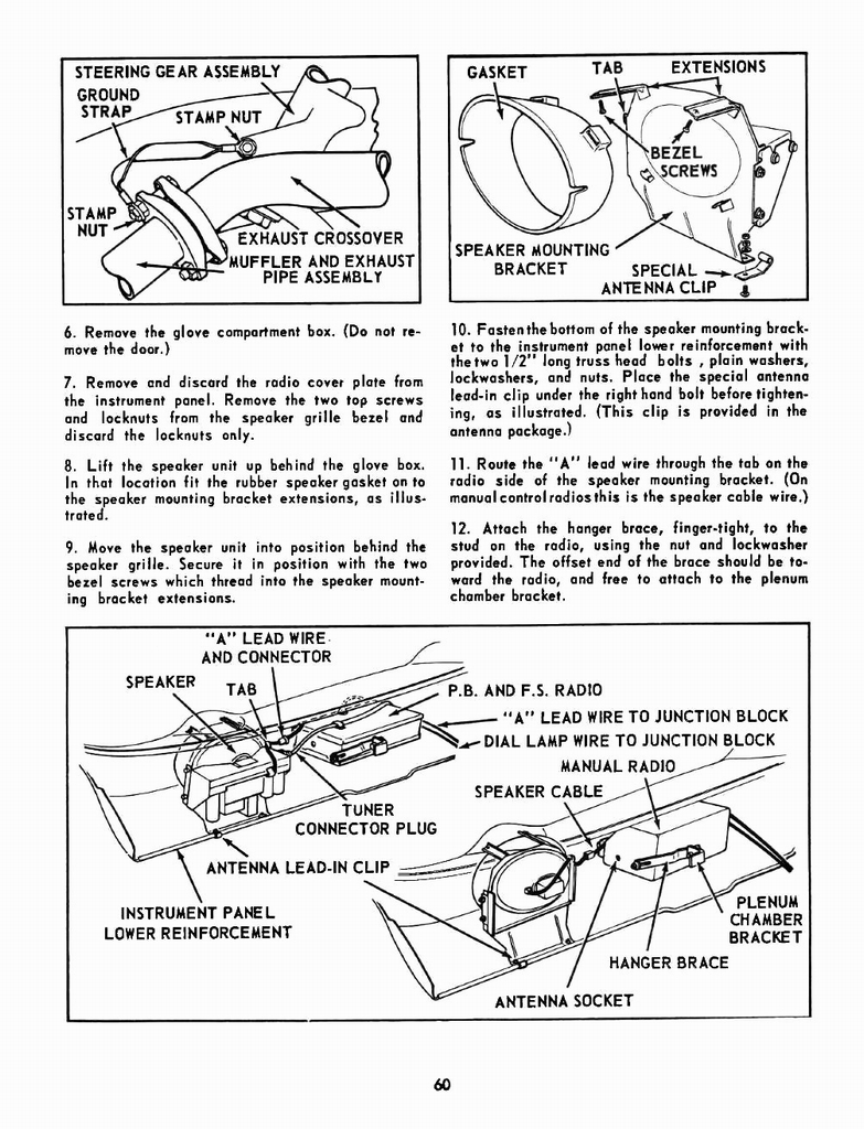1955 Chevrolet Accessories Manual Page 67
